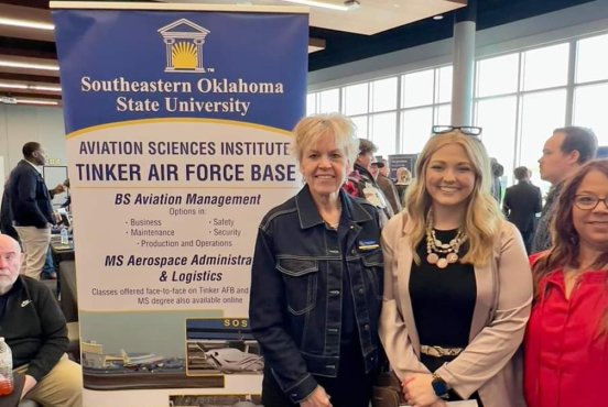 SE Aviation’s OKC staff presents opportunities at Aerospace Commerce Economic Services career fair Thumbnail