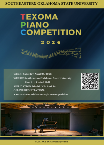 Texoma Piano Competition Graphic information below 