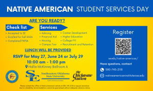 NAI Student Services Flyer