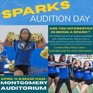 Sparks Audition Flyer