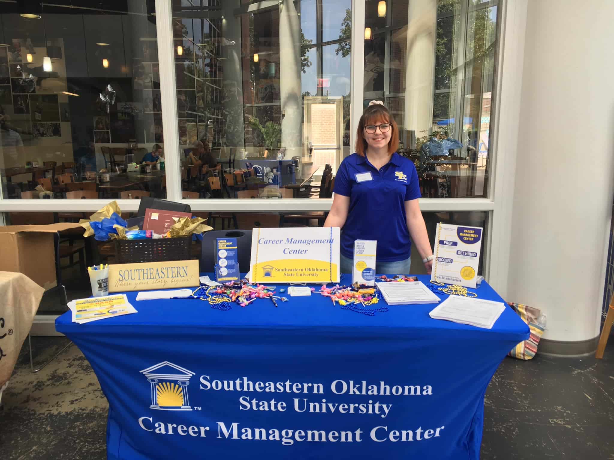 Oklahoma State University Career Fair 2024 Eddie Gwennie