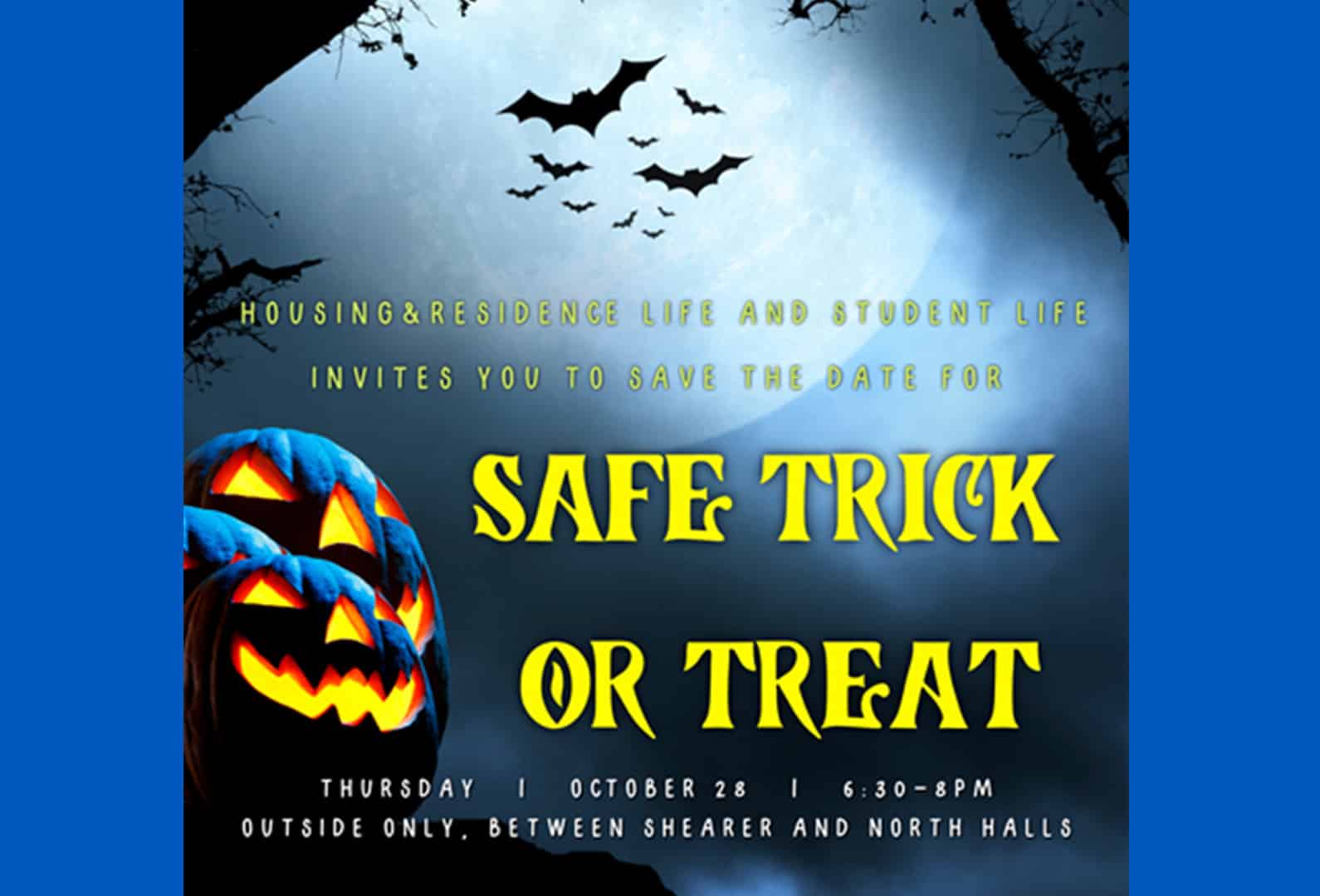Safe Trick or Treat Southeastern Oklahoma State University