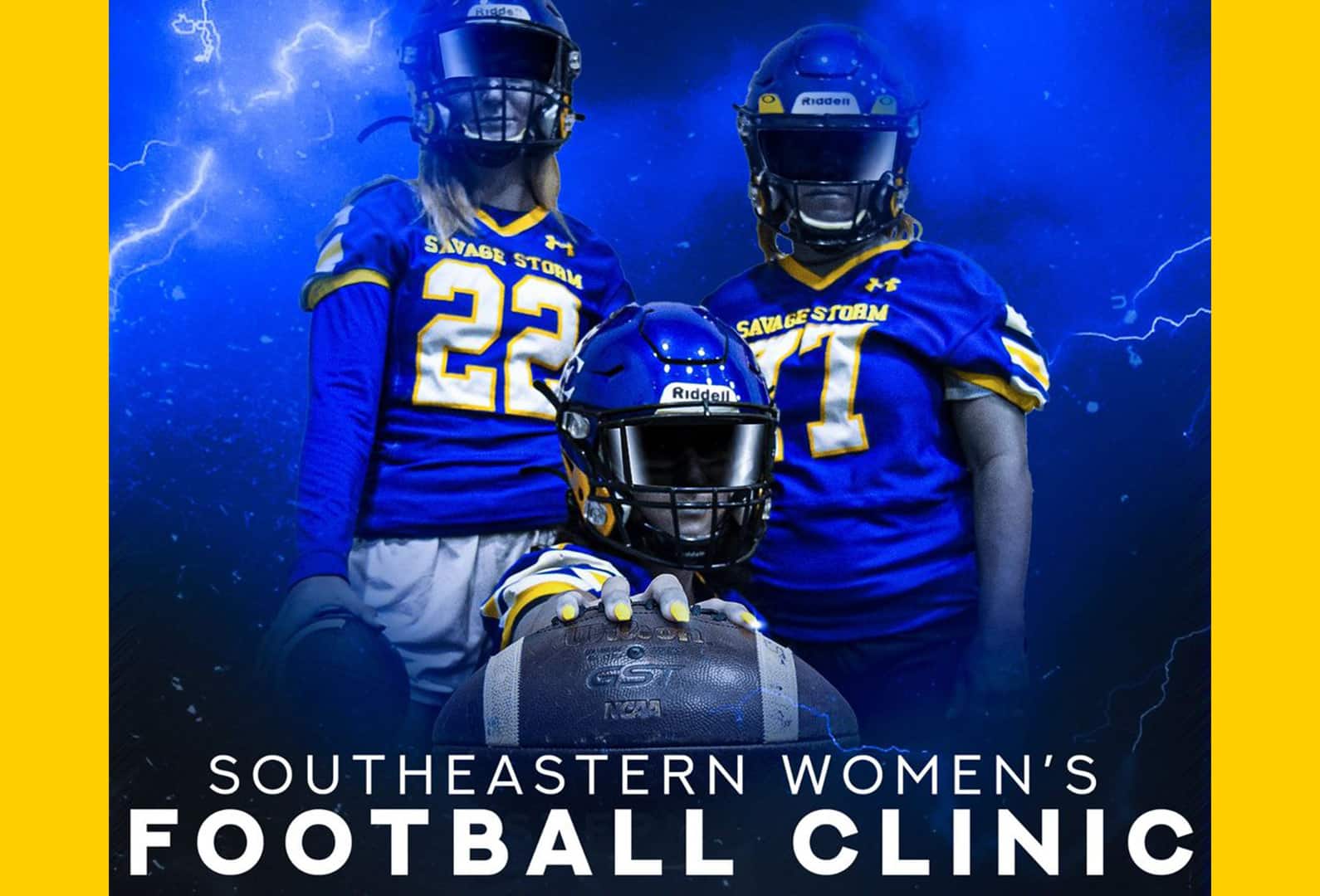 SE Football host Women's Clinic Southeastern Oklahoma State University