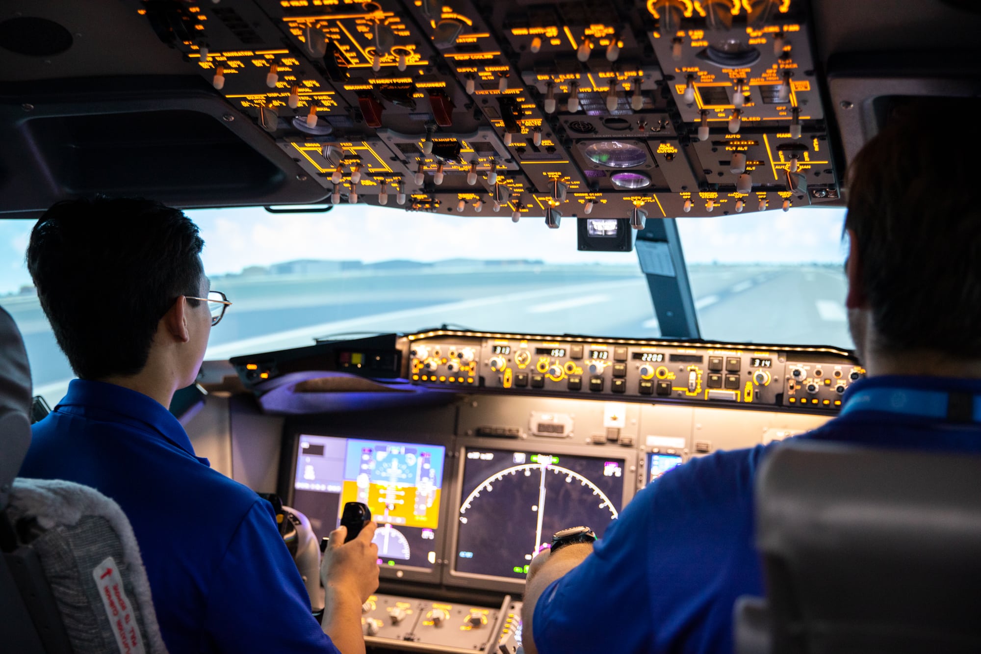 New flight simulator arrives at Southeastern Aviation Sciences