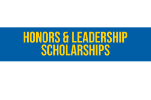 Honors & Leadership scholarships link