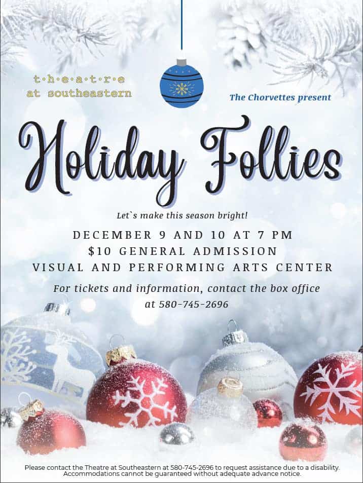Holiday Follies Southeastern Oklahoma State University