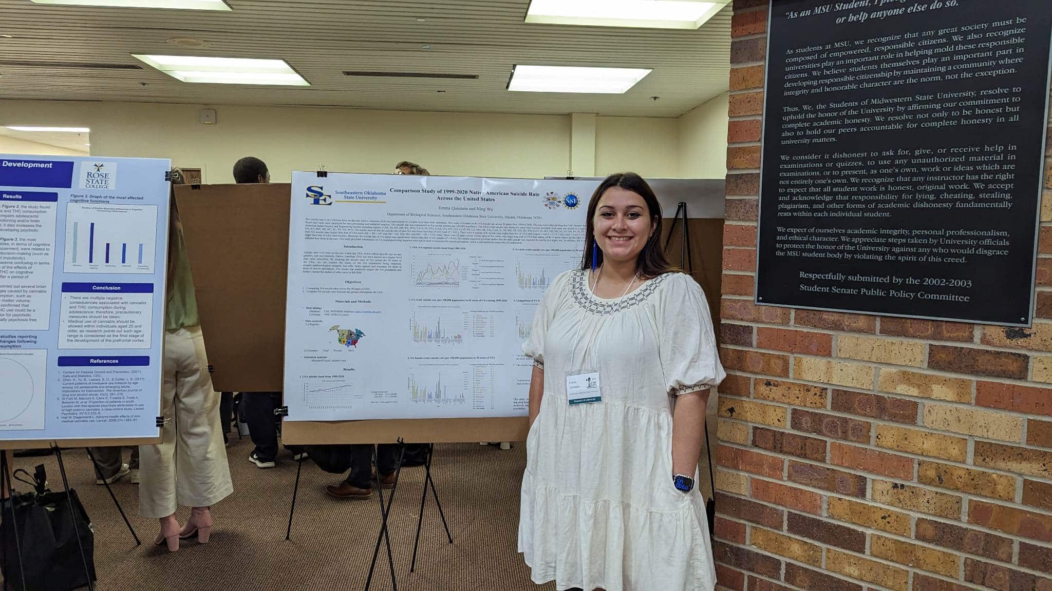 Honors students represent SE at conference | Southeastern Oklahoma State University - Vimarsana News