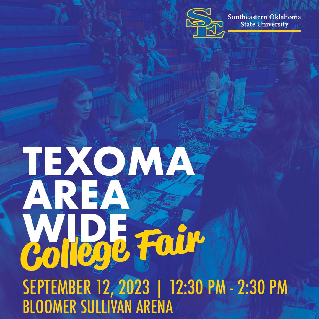 Southeastern to host Texoma-Wide College Fair on September 12 | Southeastern Oklahoma State University - Vimarsana News