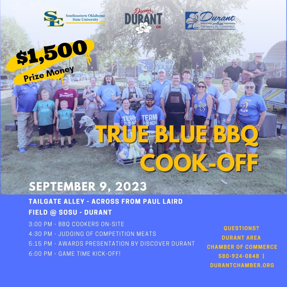 True Blue BBQ Cook-Off Flyer