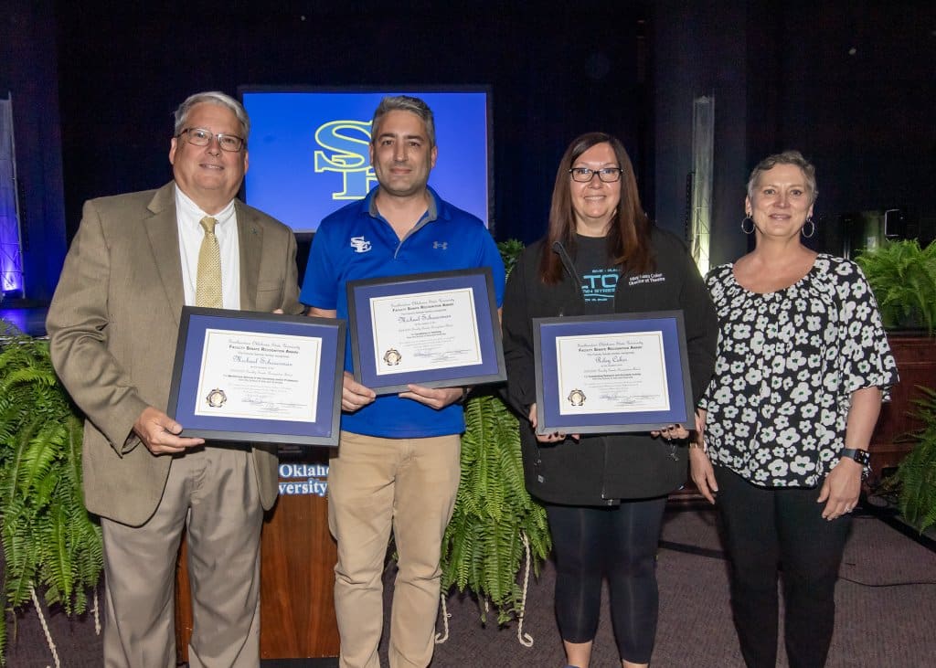 School of Arts & Sciences (Arts & Letters)
•	Dr. Michael Scheuerman, Excellence in Teaching
•	Dr. Riley Coker, Outstanding Research and Scholarly Activity
•	Dr. Michael Scheuerman, Meritorious Service to the University and/or Profession
