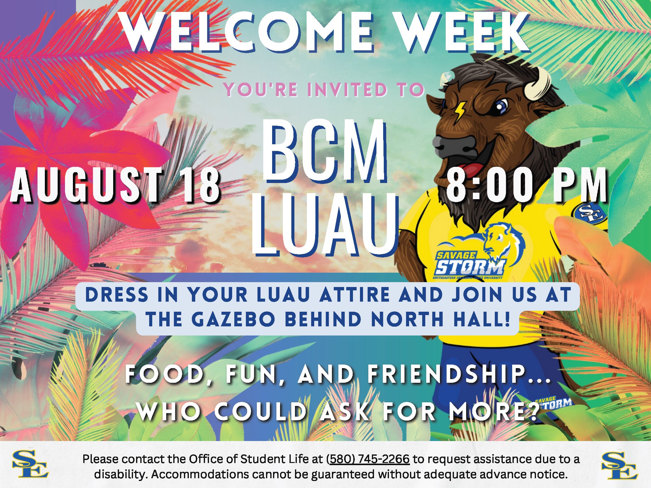 BCM Luau Graphic