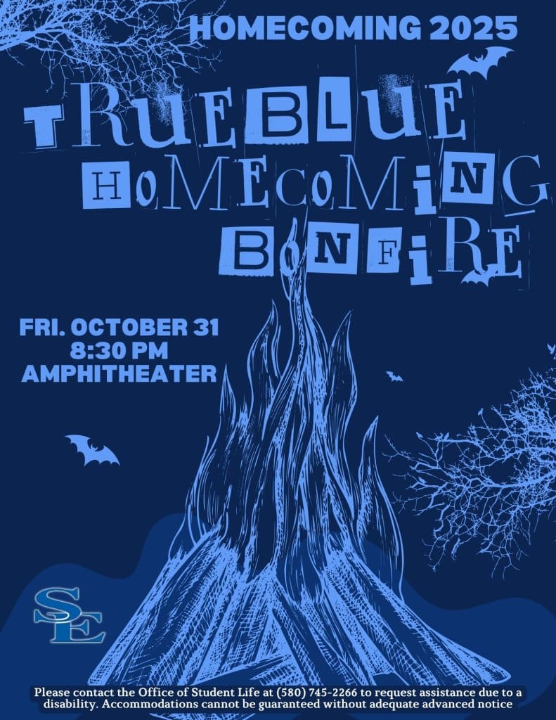 True Blue Homecoming Bonfire