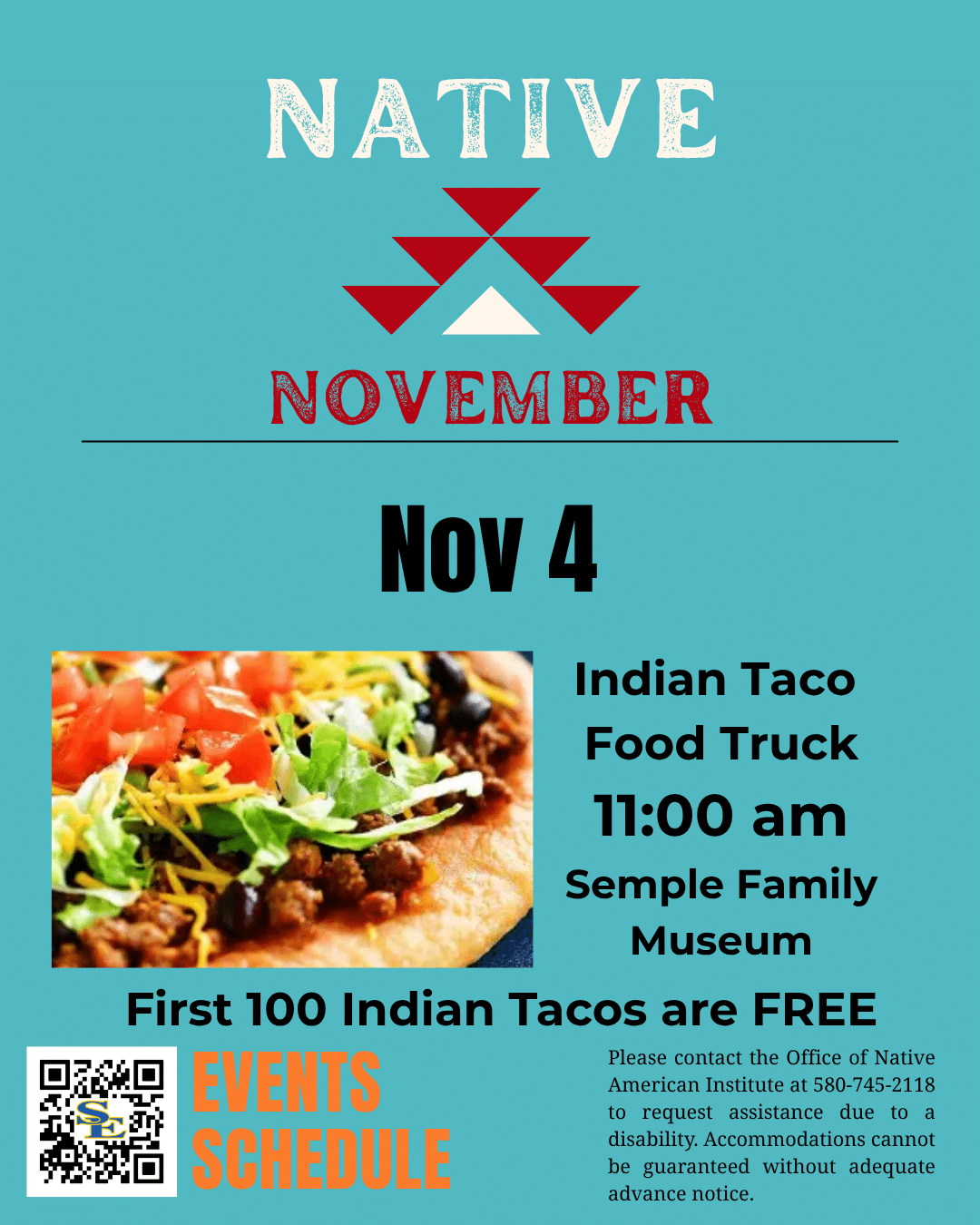 Indian Taco Food Truck Flyer