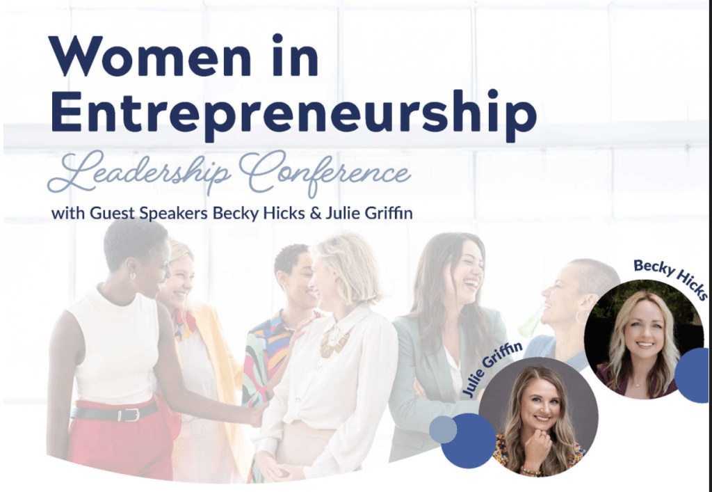 Women in Entrepreneurship Leadership Conference Flyer