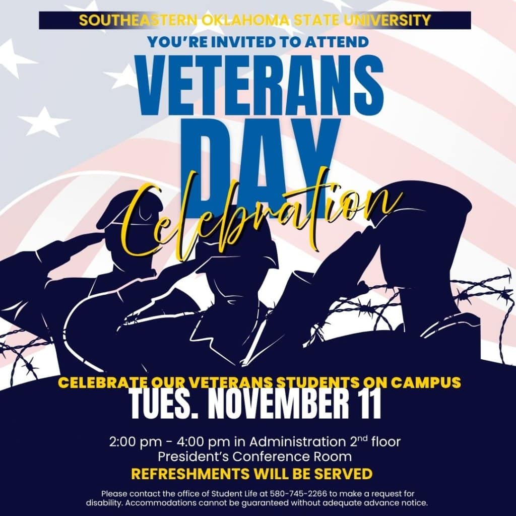 Veterans Day Celebration Graphic
