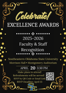 Faculty/Staff Recognition flyer