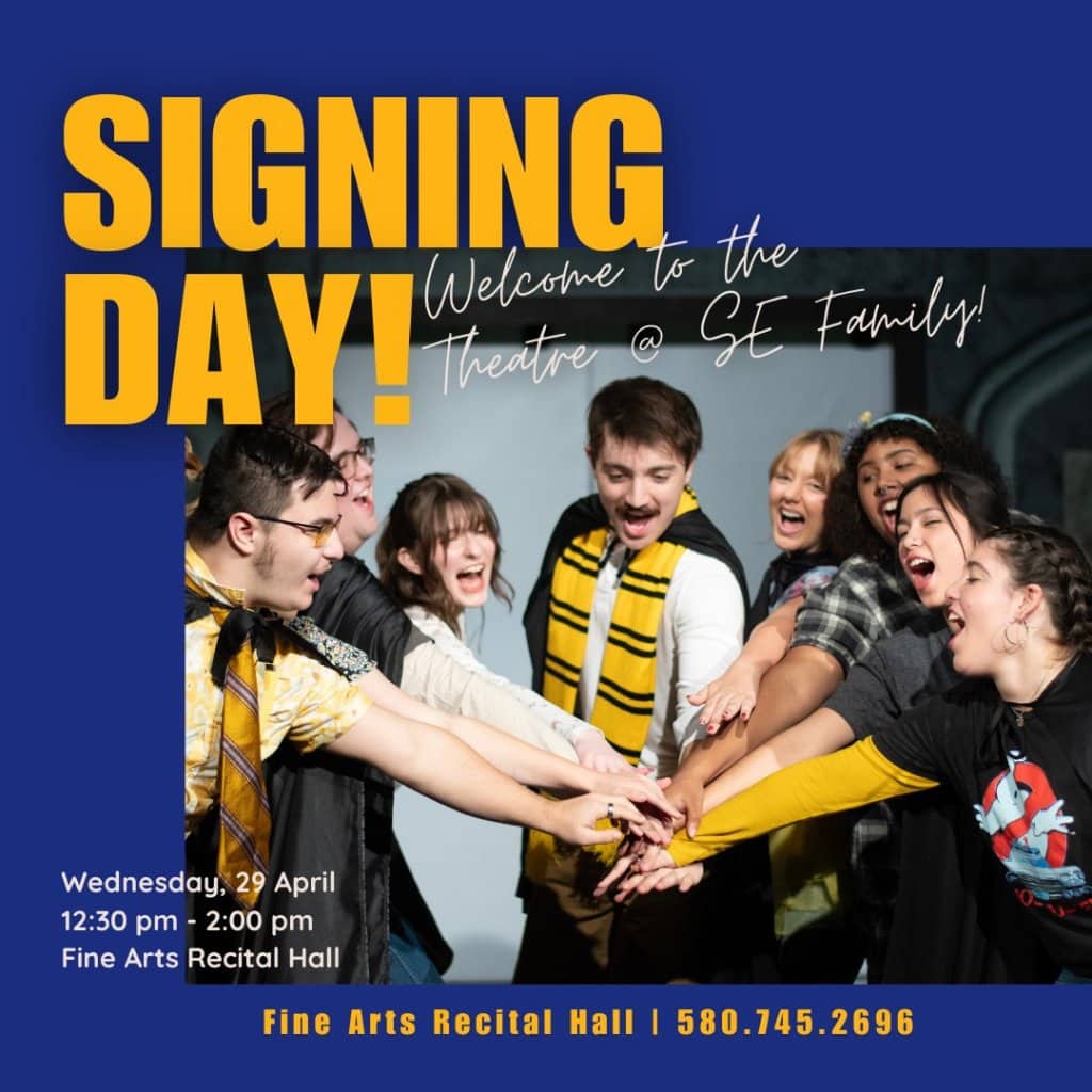 Signing Day in Theatre!