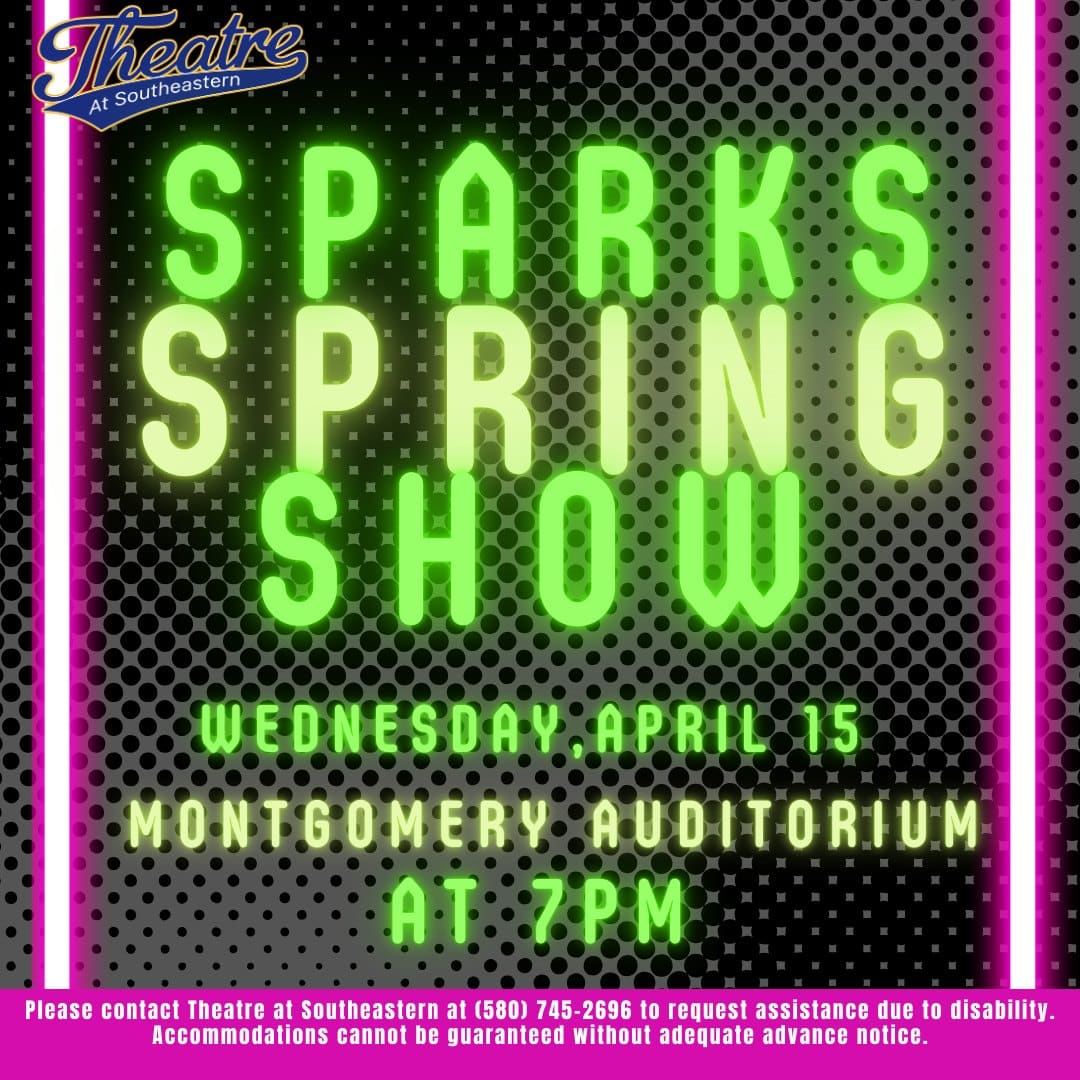 Sparks Spring SHow Flyer