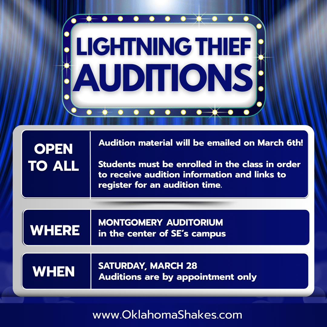 Lightning Thief Auditions