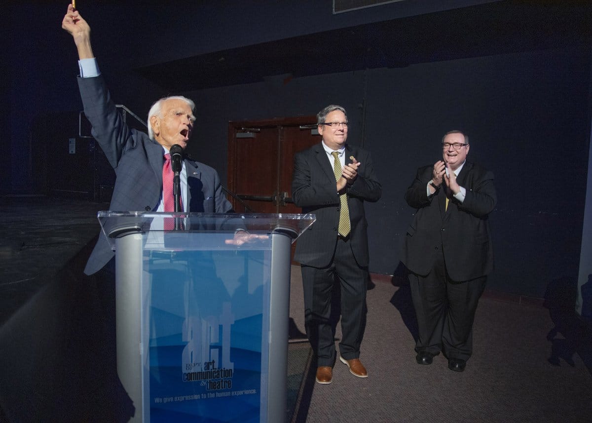 Gov. George Nigh offers unique history lesson at Southeastern’s performance of Oklahoma! banner