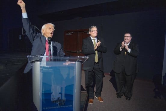 Gov. George Nigh offers unique history lesson at Southeastern’s performance of Oklahoma! Thumbnail