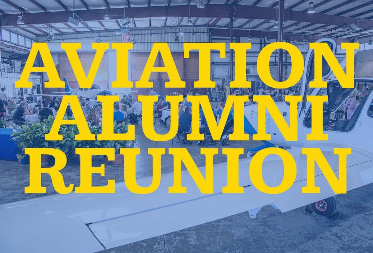 Aviation Alumni Reunion banner