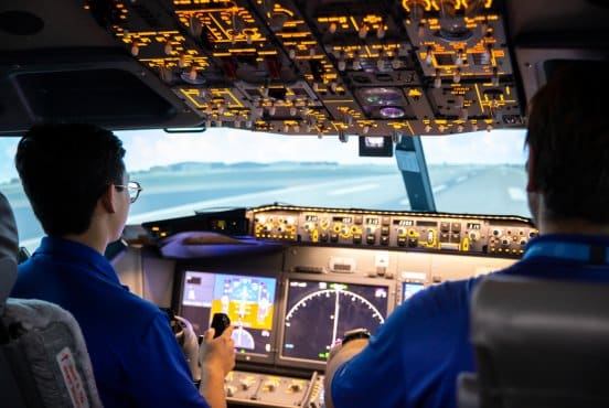 New flight simulator arrives at Southeastern Aviation Sciences Institute Thumbnail