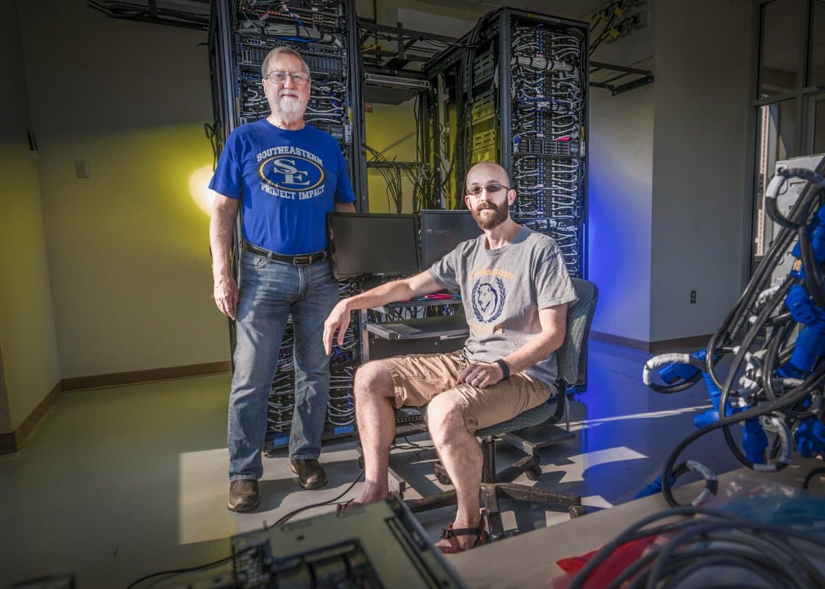 Supercomputing thriving at Southeastern banner