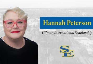 Southeastern student receives Gilman International Scholarship Thumbnail