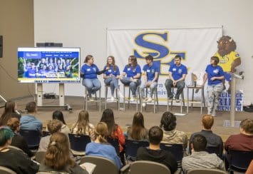 Recruiting events draw impressive number of students to campus Thumbnail