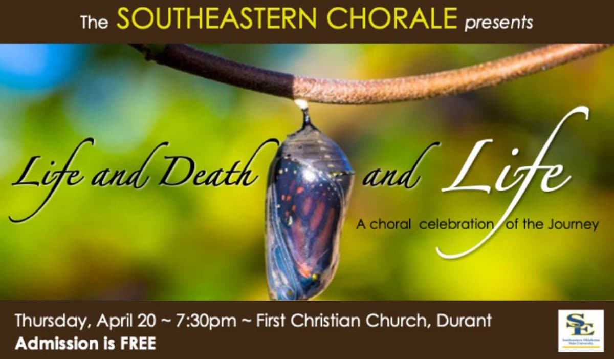 Southeastern Chorale – “Life and Death and Life” banner