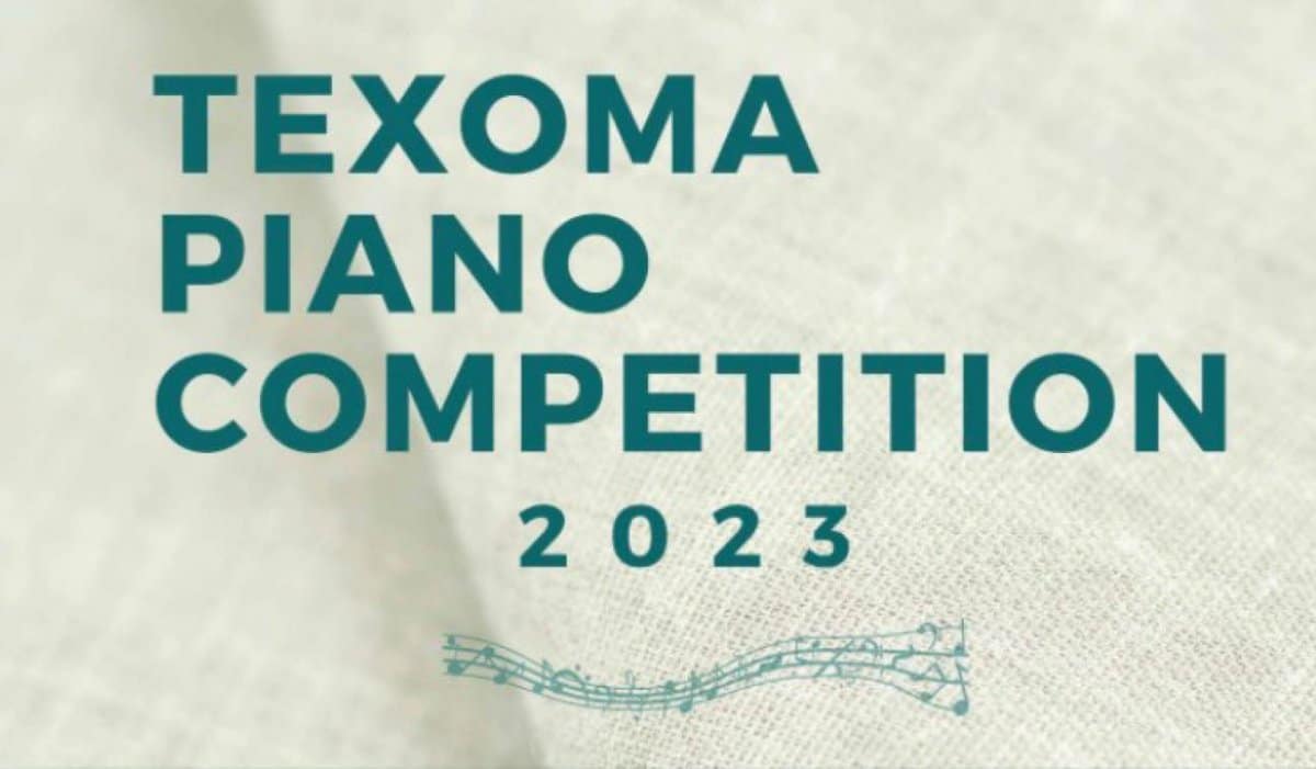 Texoma Piano Competition banner