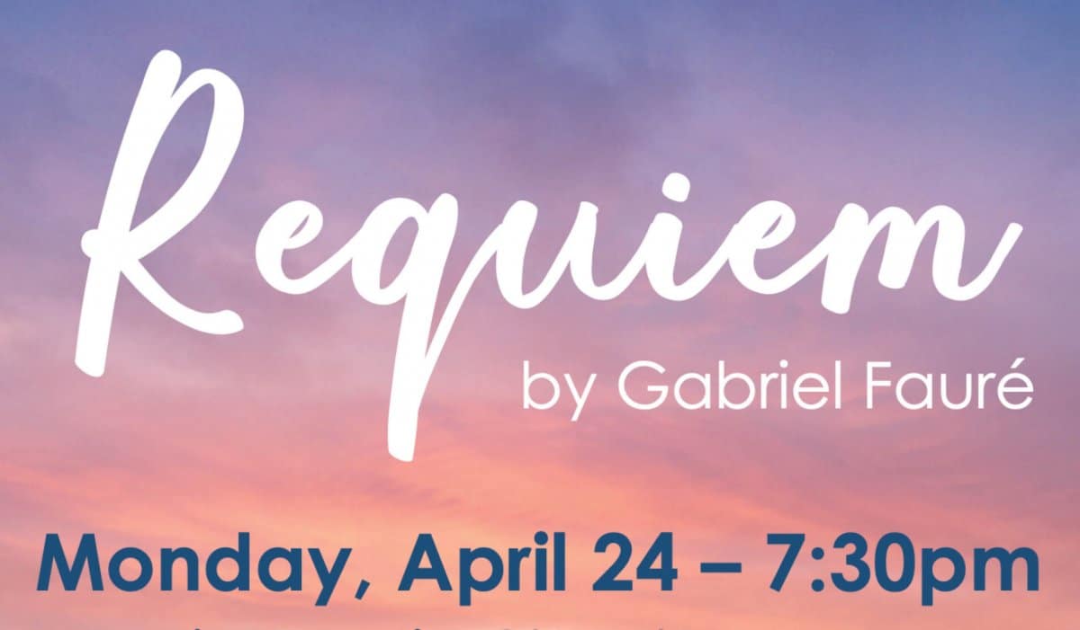 Southeastern Chorale – “Requiem” banner