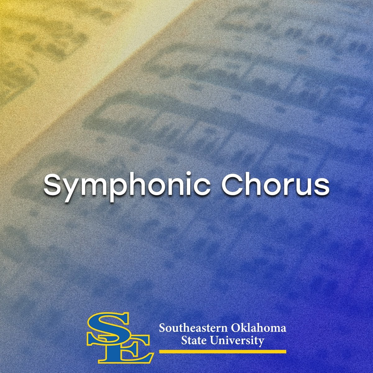 Symphonic Chorus banner