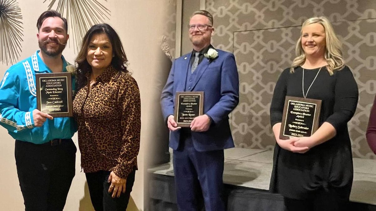 SE music alumni honored at OkMEA Winter Conference banner