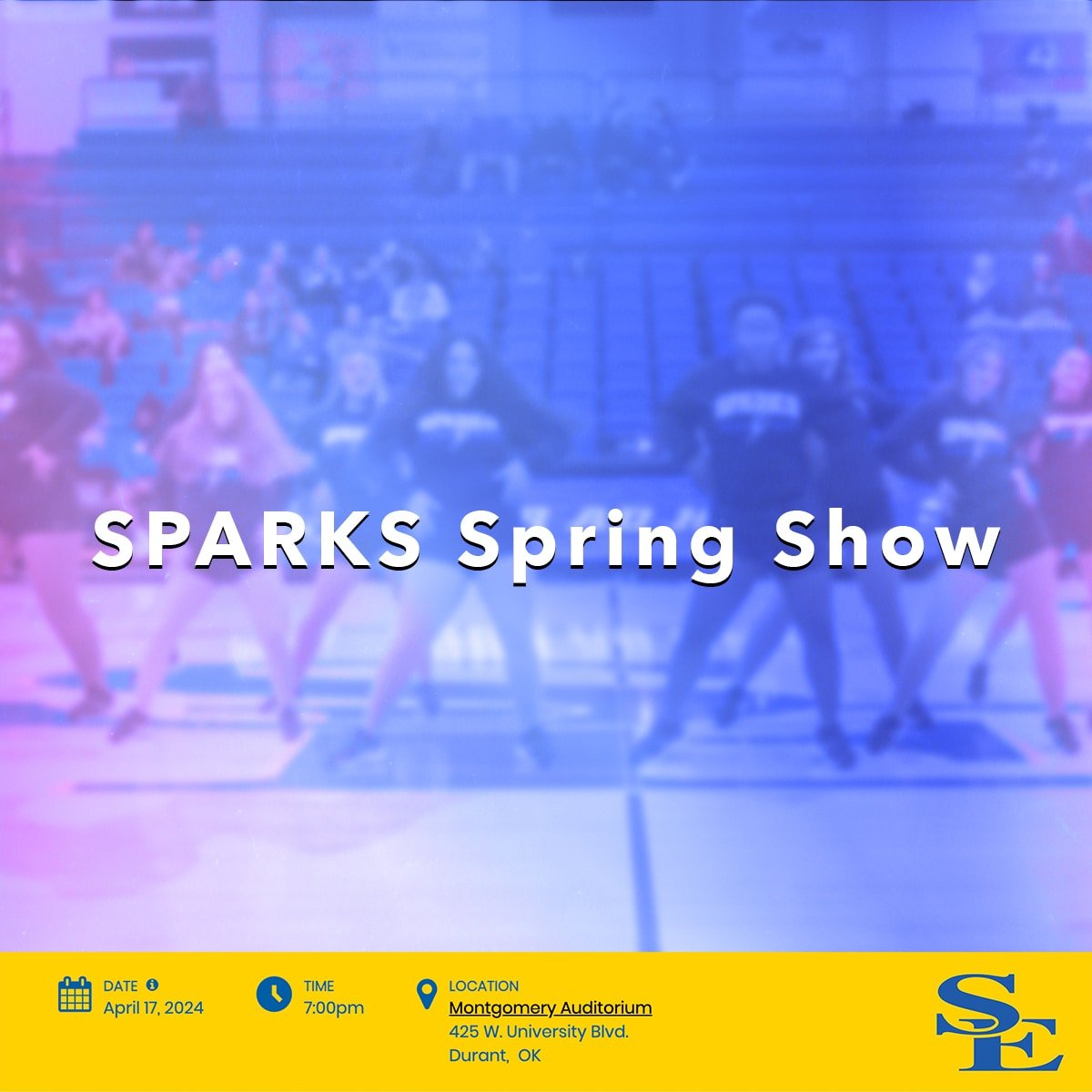 SPARKS Spring Show banner
