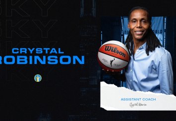 WNBA’s Chicago Sky Name Crystal Robinson to Coaching Staff Thumbnail