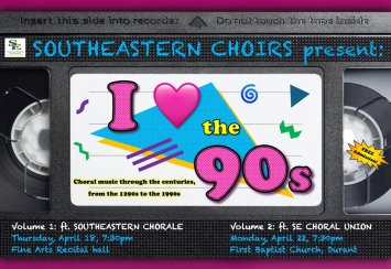 Southeastern Choral Union: “I Love the 90s: Volume 2” Thumbnail