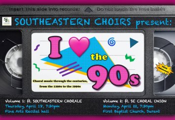 Southeastern Chorale: “I Love the 90s: Volume 1” Thumbnail