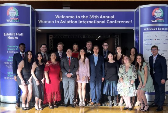 Southeastern students attend Women in Aviation International Conference Thumbnail