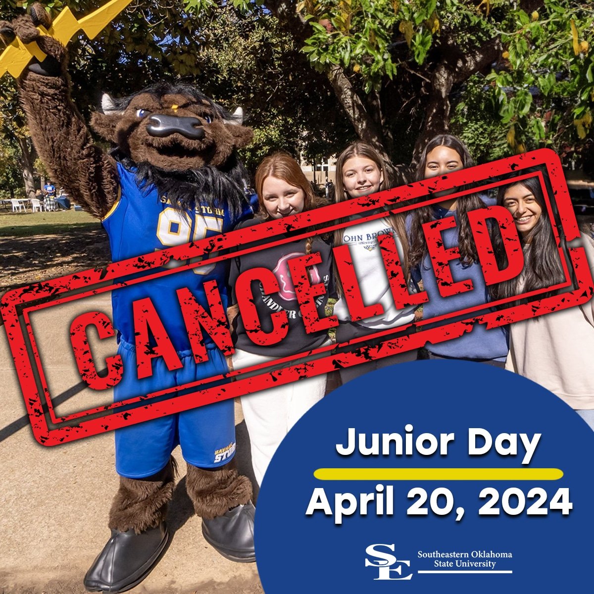 CANCELED: Junior Day banner