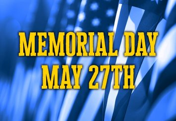 Memorial Day Holiday (No Classes/University Closed) Thumbnail