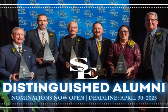 Southeastern sets 2025 Homecoming date; Alumni Association calls for Distinguished Alumni nominations Thumbnail