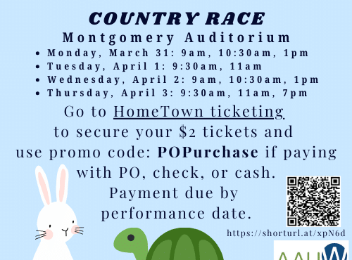 Theatre at Southeastern’s production of “The Great Cross Country Race” to bring nearly 4,000 local students to campus Thumbnail