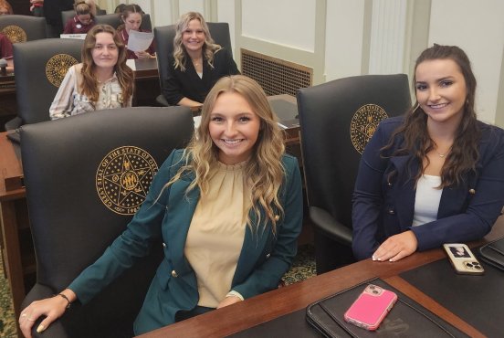 Four Southeastern students visit State Capitol for Higher Education Day and Oklahoma’s Promise Day Thumbnail