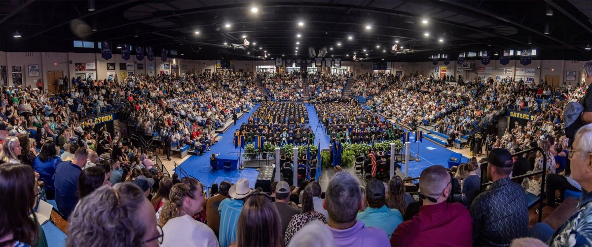 Spring 2025 graduates celebrated at commencement exercises banner