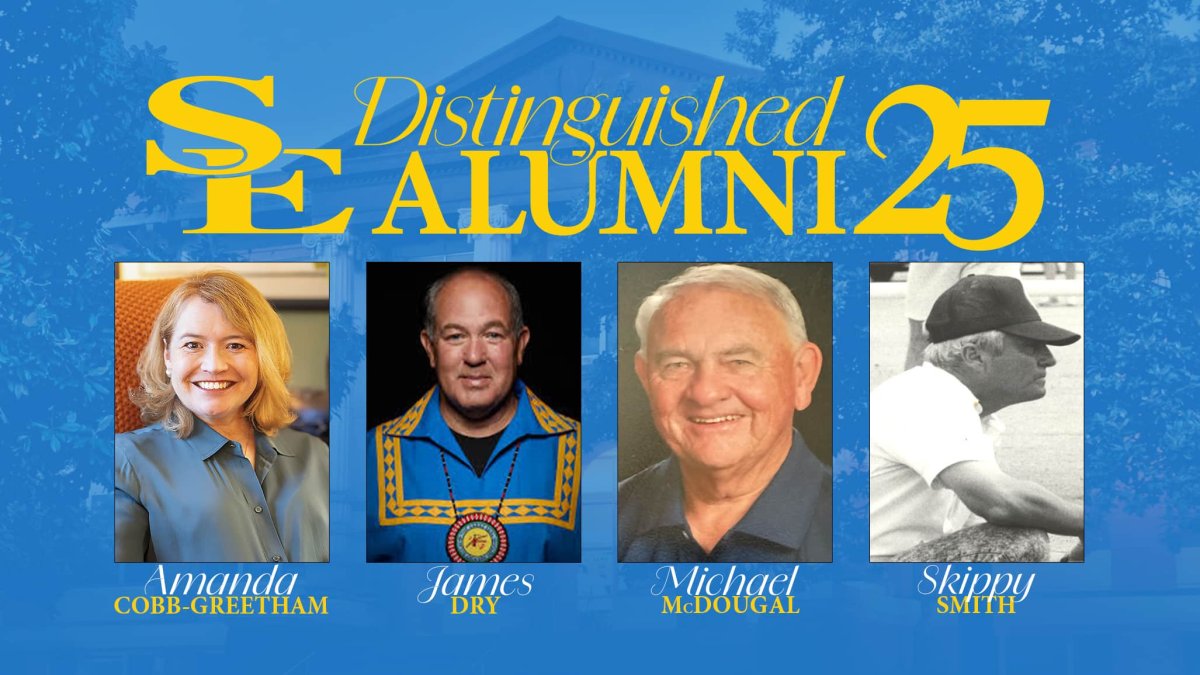 Southeastern announces 2025 class of Distinguished Alumni banner
