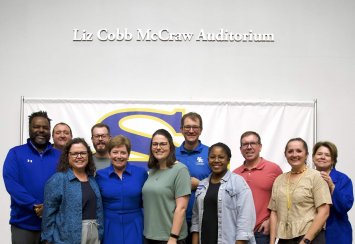 Southeastern dedicates Liz Cobb McCraw Auditorium inside Glen D. Johnson Student Union Thumbnail
