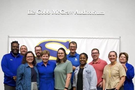 Southeastern dedicates Liz Cobb McCraw Auditorium inside Glen D. Johnson Student Union Thumbnail