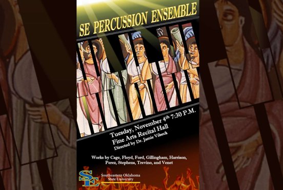 Southeastern Percussion Ensemble’s fall concert to be held November 4 Thumbnail